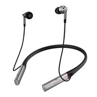 1MORE Triple Driver BT in-Ear Headphones Bluetooth Earphones with Hi-Res LDAC Wireless Sound Quality, Environmental Noise Isolation, Fast Charging, Volume Controls with Microphone - Silver