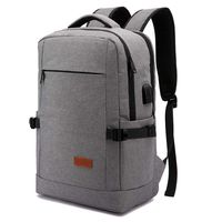 Yomuder Laptop Backpack 15.6" Backpack for Women Men Fashion School Bag-Grey