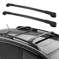 YITAMOTOR Cross Bars Roof Racks for 2014-2020 Subaru Forester/Crosstrek/Impreza with Side Rails (Incl. 2013 Crosstrek & 12-13 Impreza), Crossbars Rooftop Luggage Cargo Bag Canoe Kayak Carrier