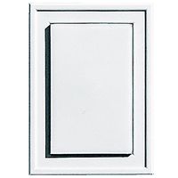 Builders Edge 130130001001 Mounting Block, White