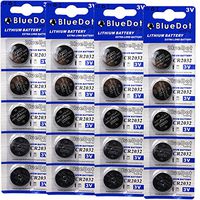 BlueDot Lithium Batteries, 3 Volts, 20 pack CR2032