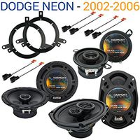 Compatible with Dodge Neon 2002-2006 Factory Speaker Replacement Harmony Upgrade Package New