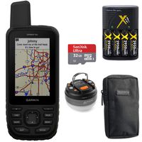 Garmin GPSMAP 66s Loaded TOPO U.S. &Canada Maps + Sandisk Ultra 32gb Memory Card Bundle