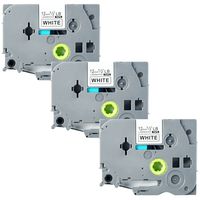 Labo Generic Replacement Labeling Tape LBTZ-231 Compatible with Brother TZe231 TZ-231 TZ231, 12 mm 1/2-inch, (Black on White), 2 Pack (3)