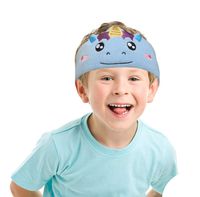 Charlxee Kids Headphones Cozy and Foldable Headphone Headband Toddler Headphones for Air Travel or Home - Mystic Unicorn