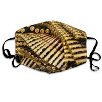 Hongclever Mouth Masks Bullet Reusable Washable Earloop Mask,Face Cover for Outdoor Sun Anti Dust Allergy