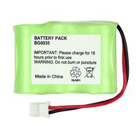 Fenzer Rechargeable Cordless Phone Battery for VTech BT-163345 BT-263345 Cordless Telephone Battery Replacement Pack