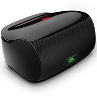Touch Bluetooth Speakers Portable Wireless Outdoor Speaker with Superior Sound and Dual Powerful Subwoofer Enhanced Rich Bass/Built in Microphone/Bluetooth 4.1 for iPhone/ipad/Tablet/Laptop/Echo dot