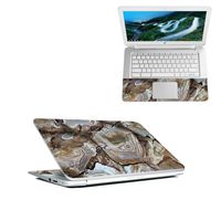 MightySkins Skin Compatible with HP Chromebook 14" (2018) - Brown Marble | Protective, Durable, and Unique Vinyl Decal wrap Cover | Easy to Apply, Remove, and Change Styles | Made in The USA