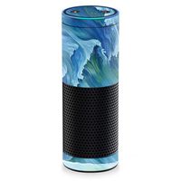 MightySkins Skin Compatible with Amazon Echo - Perfect Wave | Protective, Durable, and Unique Vinyl Decal wrap Cover | Easy to Apply, Remove, and Change Styles | Made in The USA