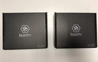 { Package of 2 } Black BUZZTV XPL3000 2018 Edition Android Nougat 7.1.2 Quad CORE 2GB RAM 8GB Storage