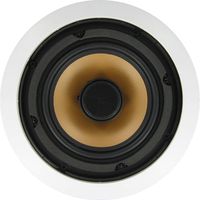 Inwalltech M65.1C - 6 1/2" 250 Watts Ceiling Speakers (Pair, White)