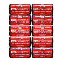SureFire SF12-BB 123A CR123 3-Volt Lithium Batteries - 10 Pack