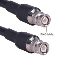BNC Cable 6ft KMR400 Coax Male to Male Plug Patch/Jumper 50 Ohm Ultra Low Loss Antenna Cable by XRDS-RF