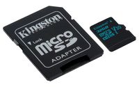 Kingston Canvas Go! 32GB microSDHC Class 10 microSD Memory Card UHS-I 90MB/s R Flash Memory Card with Adapter (SDCG2/32GB)