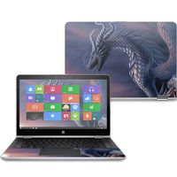 Mightyskins Skin Compatible with Hp Pavilion X360 14" (2017) - Dragon Fantasy | Protective, Durable, and Unique Vinyl Decal Wrap Cover | Easy to Apply, Remove, and Change Styles | Made in The USA