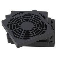 Yibuy 5pcs Dustproof 80mm Fan Protector Dust Washable Filter Cover Grill for Computer