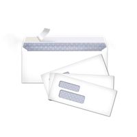 AmazonBasics #9 Envelopes with Peel & Seal, Double Window, Security Tinted, 500-Pack