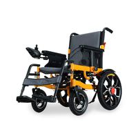 DR - Wheelchair, Disabled Elderly Four-Wheel Electric Wheelchair Scooter, Folding Lightweight Intelligent Automatic, Load 150kg, Power 250W (Color : 20A Lithium Battery)
