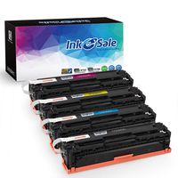 INK E-SALE Remanufactured Toner Cartridge Replacement for HP 131A CF210A 131X CF210X Canon 131 for use with HP Laserjet Pro 200 Color M251nw HP MFP M276nw (KCMY, 4-Pack)