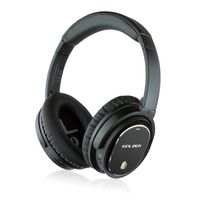 Golzer Axios Pro Wireless Bluetooth Headphones with Active Noise Cancelling, Headphones-to-Heaphones Audio Sharing (ShareMe), Internal and Detachable External Mic, Detachable Wired Audio