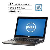 2019 Premium Dell Latitude E7240 Ultrabook 12.5 Inch Business Laptop (Intel Dual Core i5-4200U up to 2.6GHz, 16GB DDR3 RAM, 512GB SSD, Intel HD 4400, WiFi, HDMI, Windows 10 Pro) (Renewed)