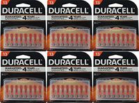 Duracell Da-13b8 Hearing Aid Batteries (duracell Da13b8) - 8 each per pack X 6 Pack