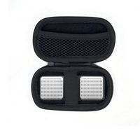 Esimen Hard Case for AliveCor Kardia Mobile ECG/EKG Monitor Carry Bag Protective Box，Fits in Pocket or Purse or Attaches to Keyring (Blue)