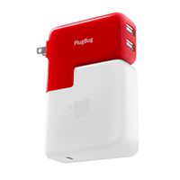Twelve South Plugbug Duo - Newest Version - All-in-One MacBook GLOBAL Travel Adapter + Dual Iphone/iPad/USB charger