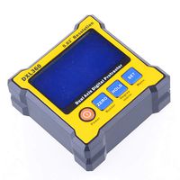 DXL360 Digital Protractor Angle Protractor Inclinometer 0.02Degree Angle Finder with 5 face Magnetic Base Dual and Single axis with LCD Display Angle