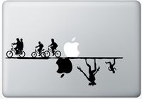 Stranger Things Macbook Decal Laptop Sticker Vinyl Apple Skin - The Upside Down