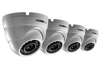 HD 1080p weatherproof IR dome security cameras 4 pack