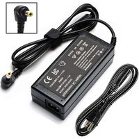 Reparo 65W Charger AC Adpater Power Supply for Toshiba-Satellite C55 C55D C55DT C55T C50 C50T C75D C70 C75 E45T E55 E55D E55DT L70 L75 L45T L55 L55D L55DT CL15T CL45 E45 L15 L55T PA3714U-1ACA