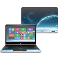 Mightyskins Skin Compatible with Hp Pavilion X360 14" (2017) - Outer Space | Protective, Durable, and Unique Vinyl Decal Wrap Cover | Easy to Apply, Remove, and Change Styles | Made in The USA