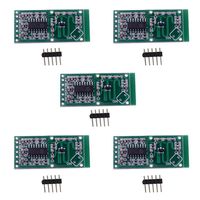 Geekstory RCWL-0516 Microwave Radar Sensor Module Motion Detection Sensor Switch Motion Sensor for Arduino ESP8266 Nodemcu Wemos,Human Rat Cat Detector,Detection Distance 5-7m etc.(Pack 5 PCS