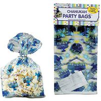 Chanukah Cellophane Party Bags with Twist Ties (1)