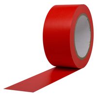 ProTapes Pro 50 Premium Vinyl Safety Marking and Dance Floor Splicing Tape, 6 mils Thick, 36 yds Length x 2" Width, Red (Pack of 1)