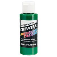 Createx 5109-4Z Createx Brite Green Transparent Airbrush Color CREATEX TRANSPARENT 4 OZ.