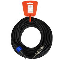 New 50' Pro Audio Speaker Cable 12 Gauge Male Speakon Jack to Male 1/4" Jack TSSP50