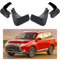 MOERTIFEI Car Mudguard Fender Mud Flaps Splash Guard Kit fit for Mitsubishi Outlander 2016-2019 17 18