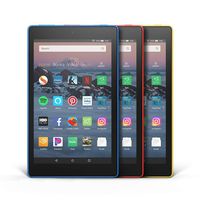 Fire HD 8 3-Pack, 16GB - Includes Special Offers (Marine Blue/Punch Red/Canary Yellow)