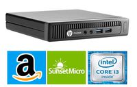 HP 600 G1 Micro Computer Mini Tower PC (Intel Quad Core i3-4160T, 8GB DDR3 Ram, 256GB Solid State SSD, WIFI, VGA, USB 3.0) Win 10 Pro (Renewed)