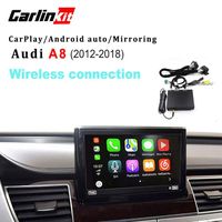carlinkit Wireless carplay Smart Box for Audi A8 (2012-2018) Original Screen Upgrade/Android auto/Google waze maps/Bluetooth Connection