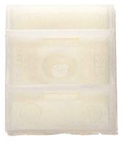 Cable Tie Mounting Pad, 2-Way, Natrl, PK100