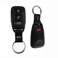 KEMANI New Remote Entry key fob Keyless case shell For Hyundai Elantra Accent Sonata 4 Buttons No Chips (Just a Empty Key Shell, No Chips Inside) 