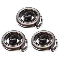 uxcell Drill Press Return Spring, Quill Spring Feed Return Coil Spring Assembly, 2.2Ft Long, 34 X 8 X 0.8mm 3PCS