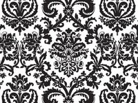 Black Flourish Recycled120~20"x30" Half Ream Tissue Prints (2 Unit, 120 Pack per Unit.)