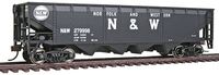 Walthers Trainline 40' Offset Quad Hopper with Metal Wheels Ready to Run N&W