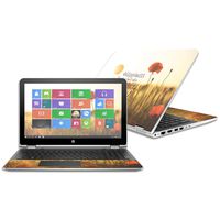 Mightyskins Skin Compatible with Hp Pavilion X360 15.6" (2016) - Be Happy | Protective, Durable, and Unique Vinyl Decal Wrap Cover | Easy to Apply, Remove, and Change Styles | Made in The USA