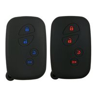 Coolbestda 2X Full Covered Key fob Remote Cover Case Protector for Lexus RX350 IS250 GS300 GX460 GS460 IS350 is-C is-F LS600h ES350 GS300